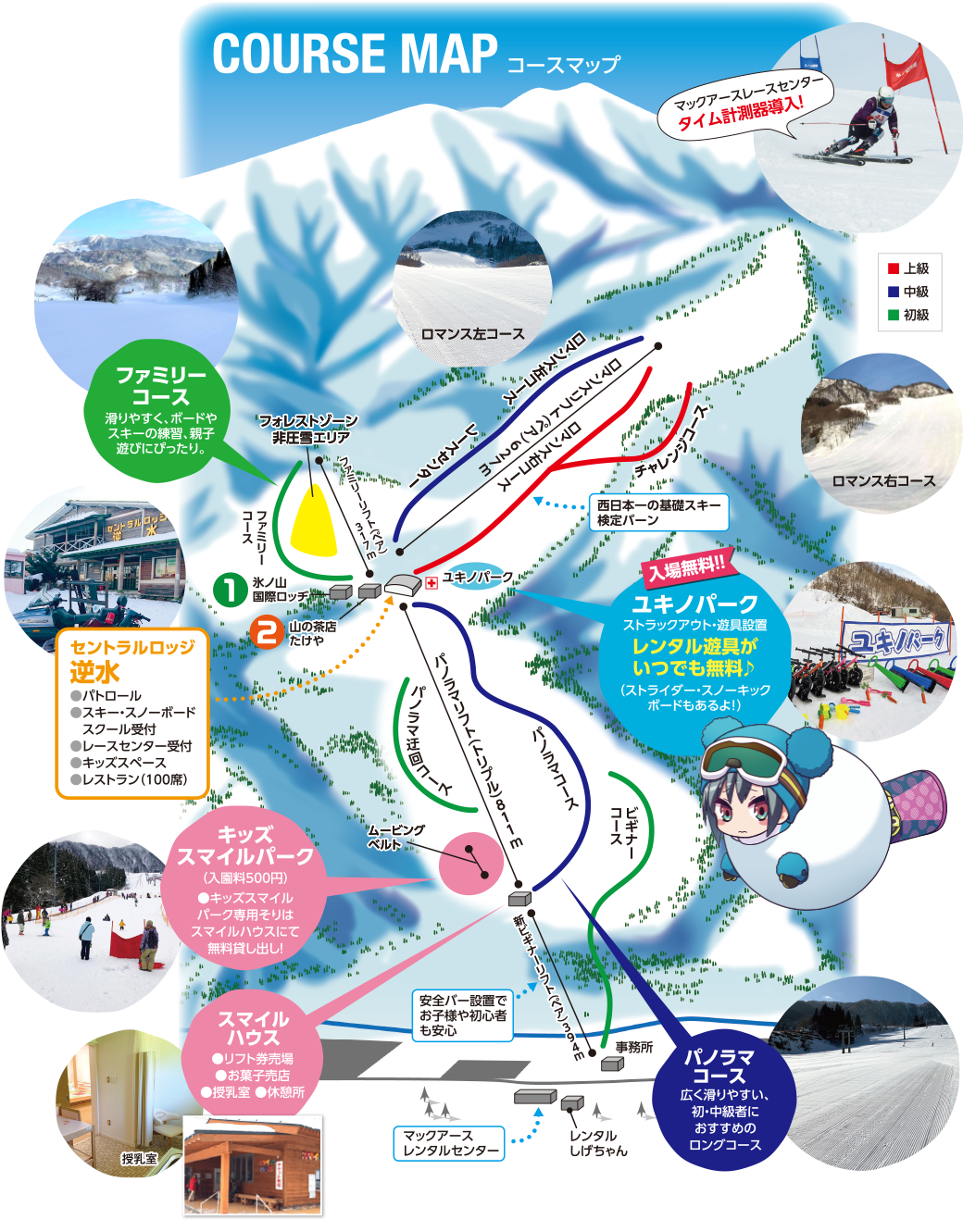 ゲレンデマップ